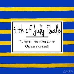 4th of July Sale